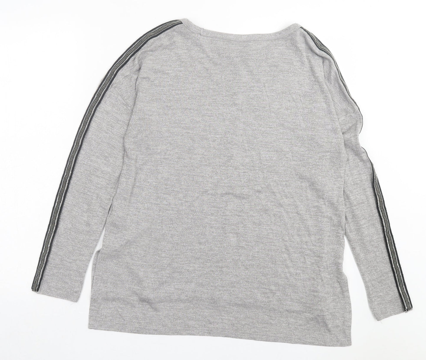 Womens UK Size 16 NEXT Grey Basic T-Shirt