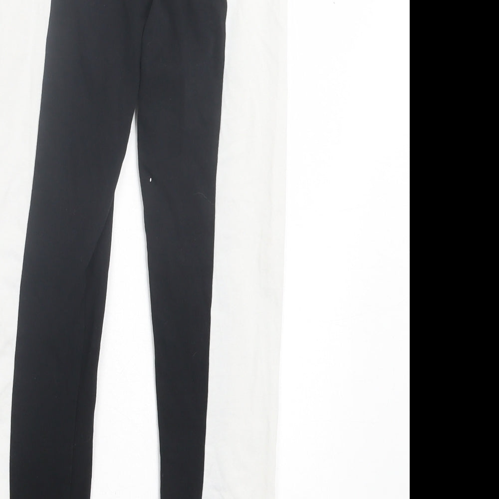 HERSEY Girls White Paisley Cotton Capri Trousers Size 8-9 Years Regular Pullover