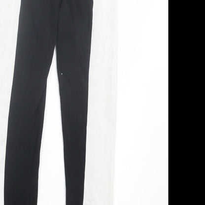 HERSEY Girls White Paisley Cotton Capri Trousers Size 8-9 Years Regular Pullover