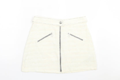 Womens UK Size L Zara A-Line  Skirt