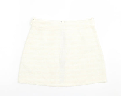 Womens UK Size L Zara A-Line  Skirt