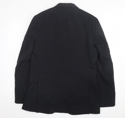 Mens UK Size 40 Moss 1851 Regular Black Suit Jacket