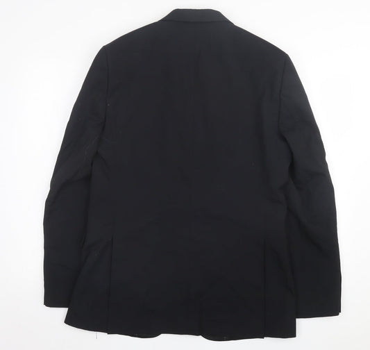 Mens UK Size 40 Moss 1851 Regular Black Suit Jacket