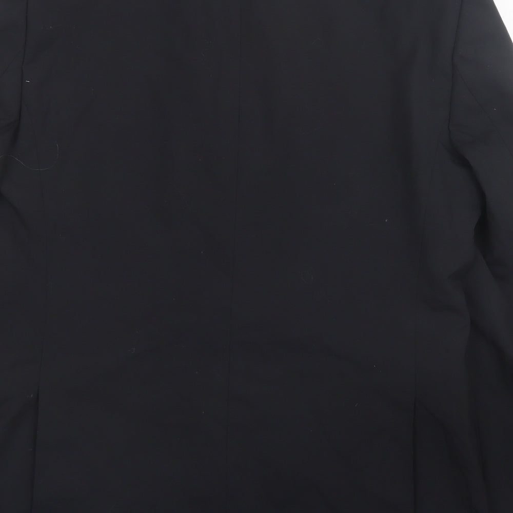 Mens UK Size 40 Moss 1851 Regular Black Suit Jacket