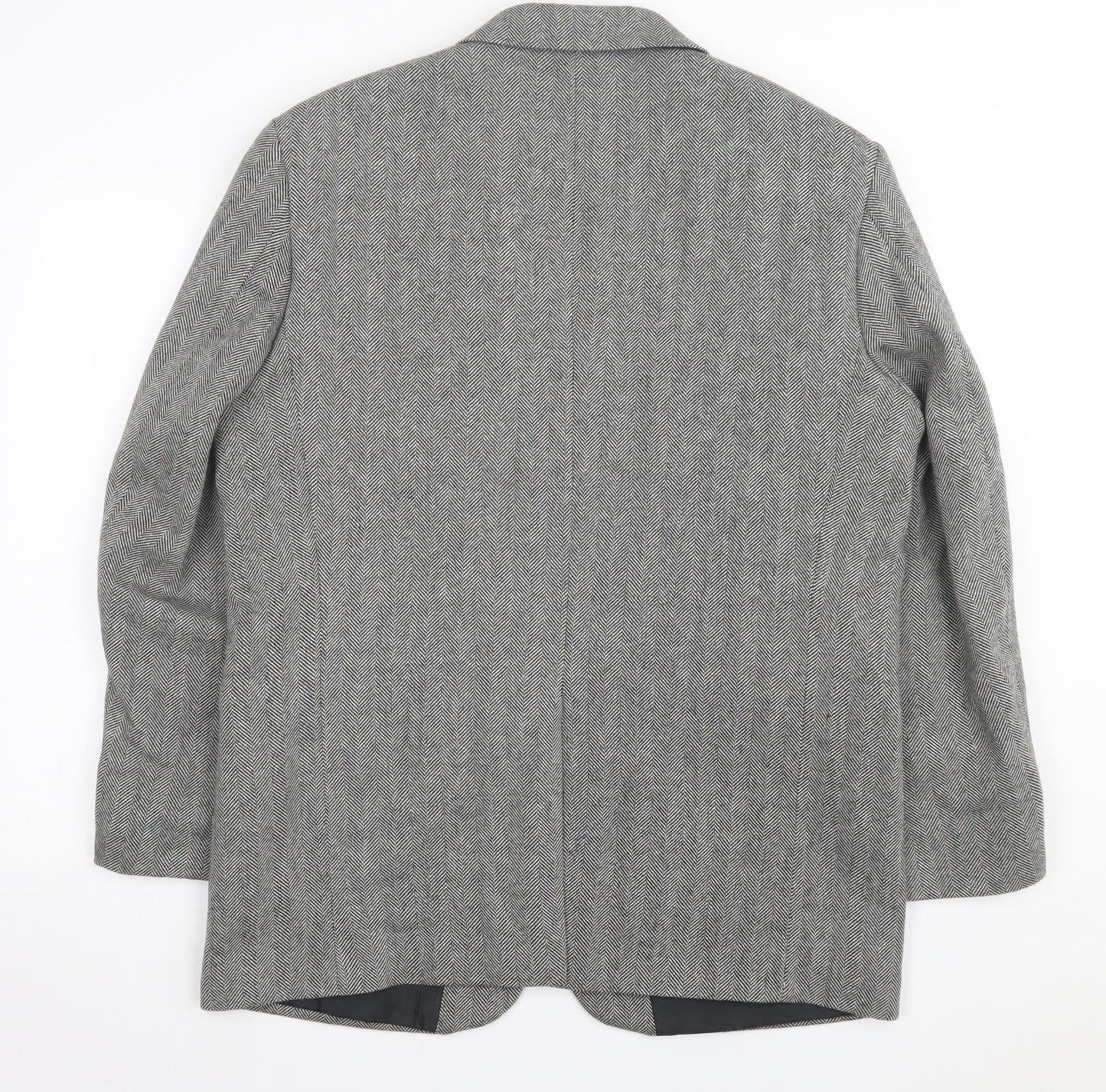 Premier man Mens Grey Polyester Jacket Suit Jacket Size 42