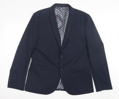 Mens UK Size 44 NEXT Regular Blue Suit Jacket
