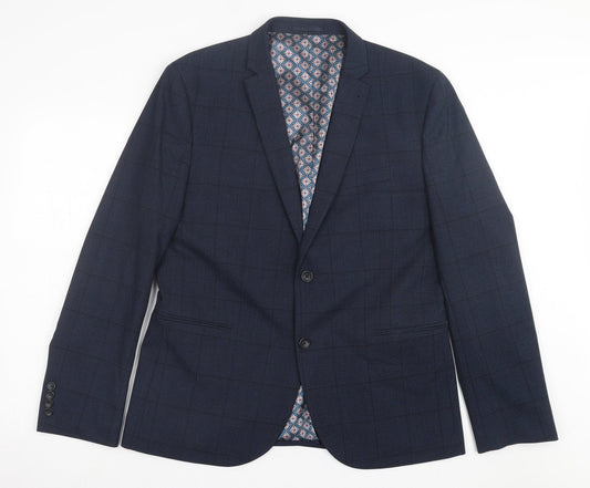 Mens UK Size 44 NEXT Regular Blue Suit Jacket