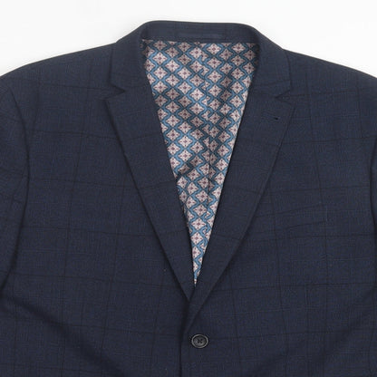 Mens UK Size 44 NEXT Regular Blue Suit Jacket