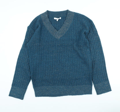 Womens UK Size XS NEXT Blue Pullover Jumper