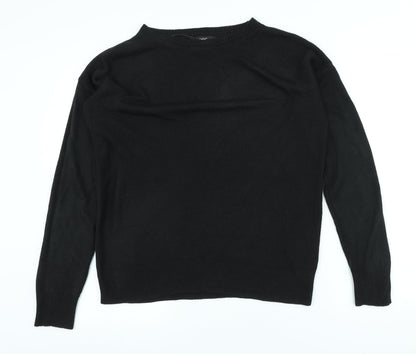 Womens UK Size 12 NEXT Black Pullover Jumper