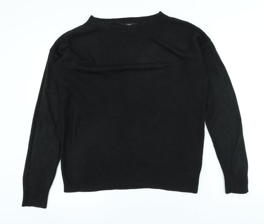 Womens UK Size 12 NEXT Black Pullover Jumper