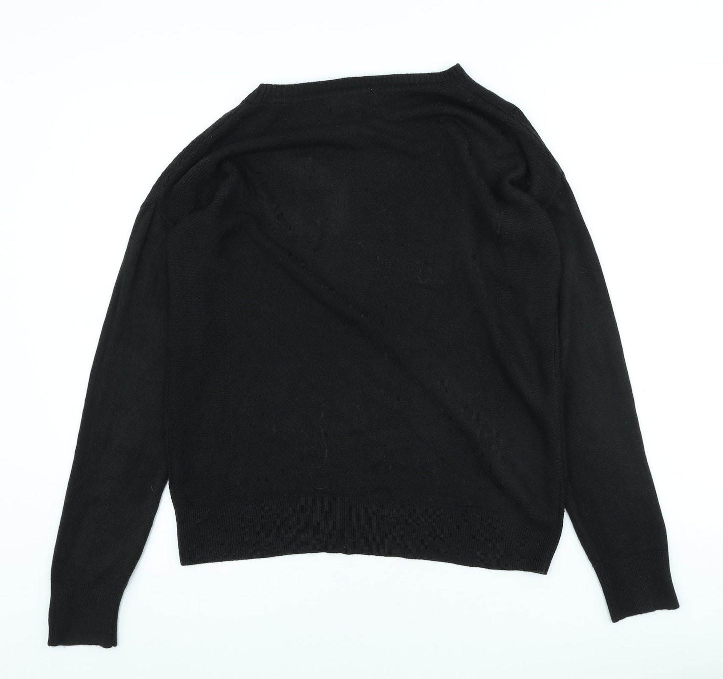 Womens UK Size 12 NEXT Black Pullover Jumper