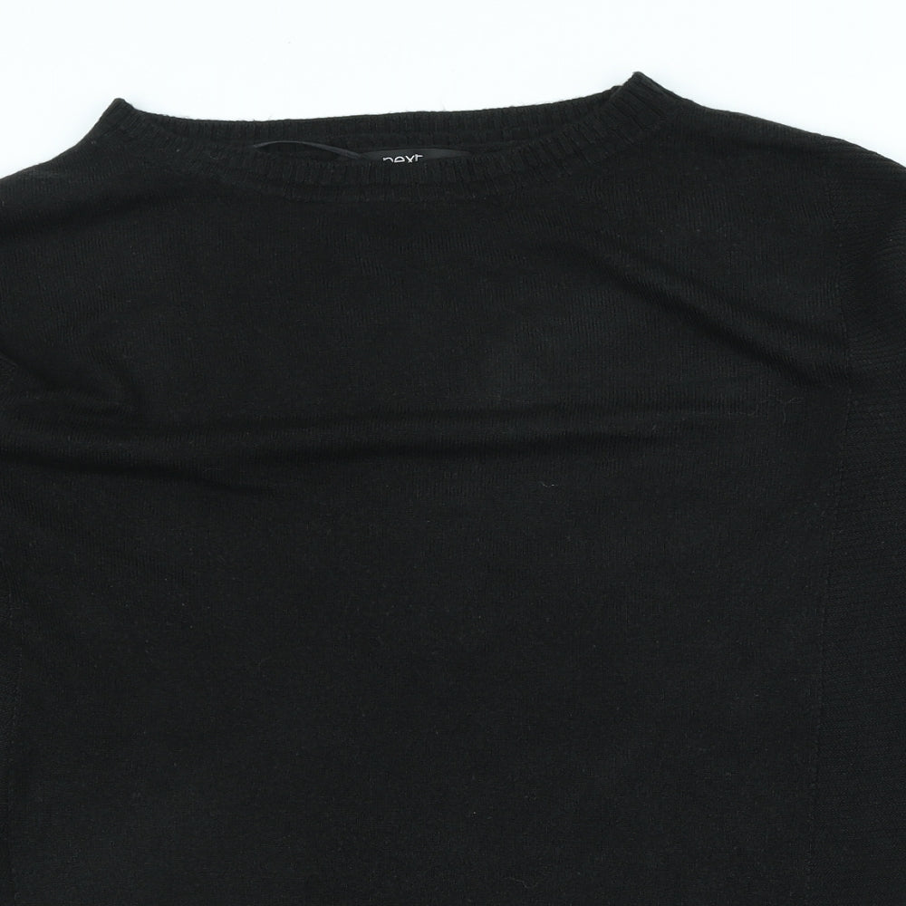 Womens UK Size 12 NEXT Black Pullover Jumper
