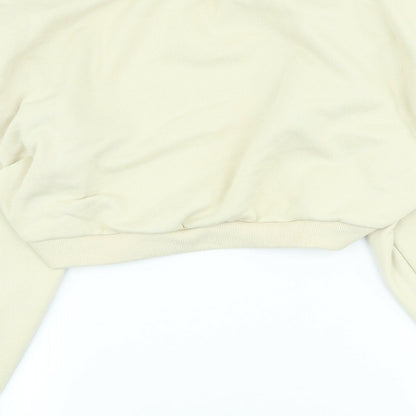 Womens UK Size L Dazy Beige Cardigan Jumper