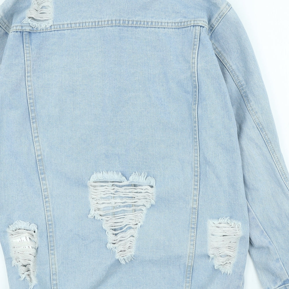 SheIn Womens Blue Jacket Size S