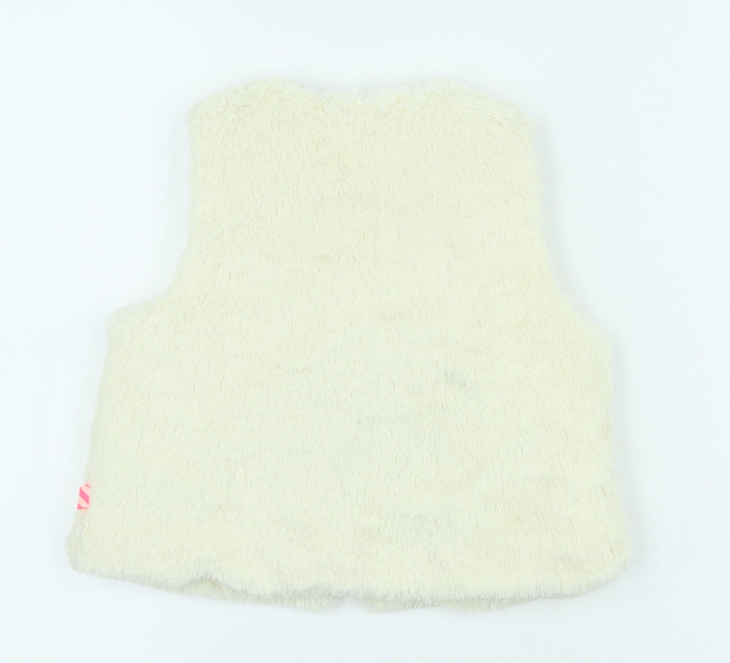 Billieblush Girls Ivory Gilet Coat Size 2 Years