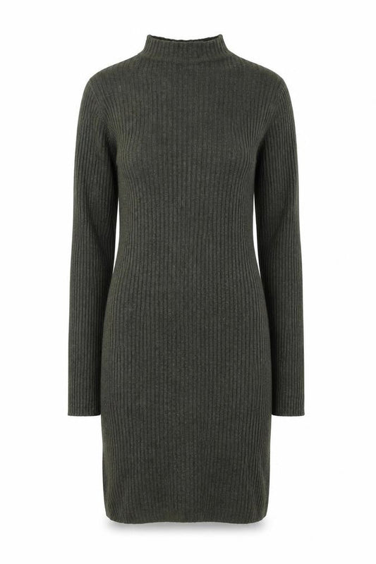 Atmosphere Womens Brown Viscose Bodycon Size 8 High Neck