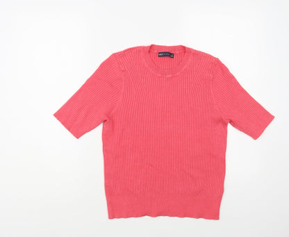 Womens UK Size 16 Marks and Spencer Pink Pullover Jumper