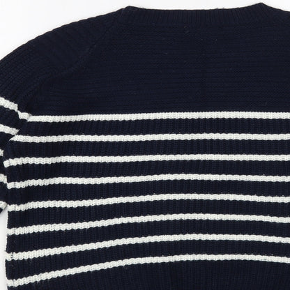 Womens UK Size M JCL Blue Pullover Jumper