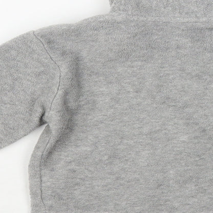 Jac Jnr Baby Grey Polyester Full Zip Jumper Size 12-18 Months Zip