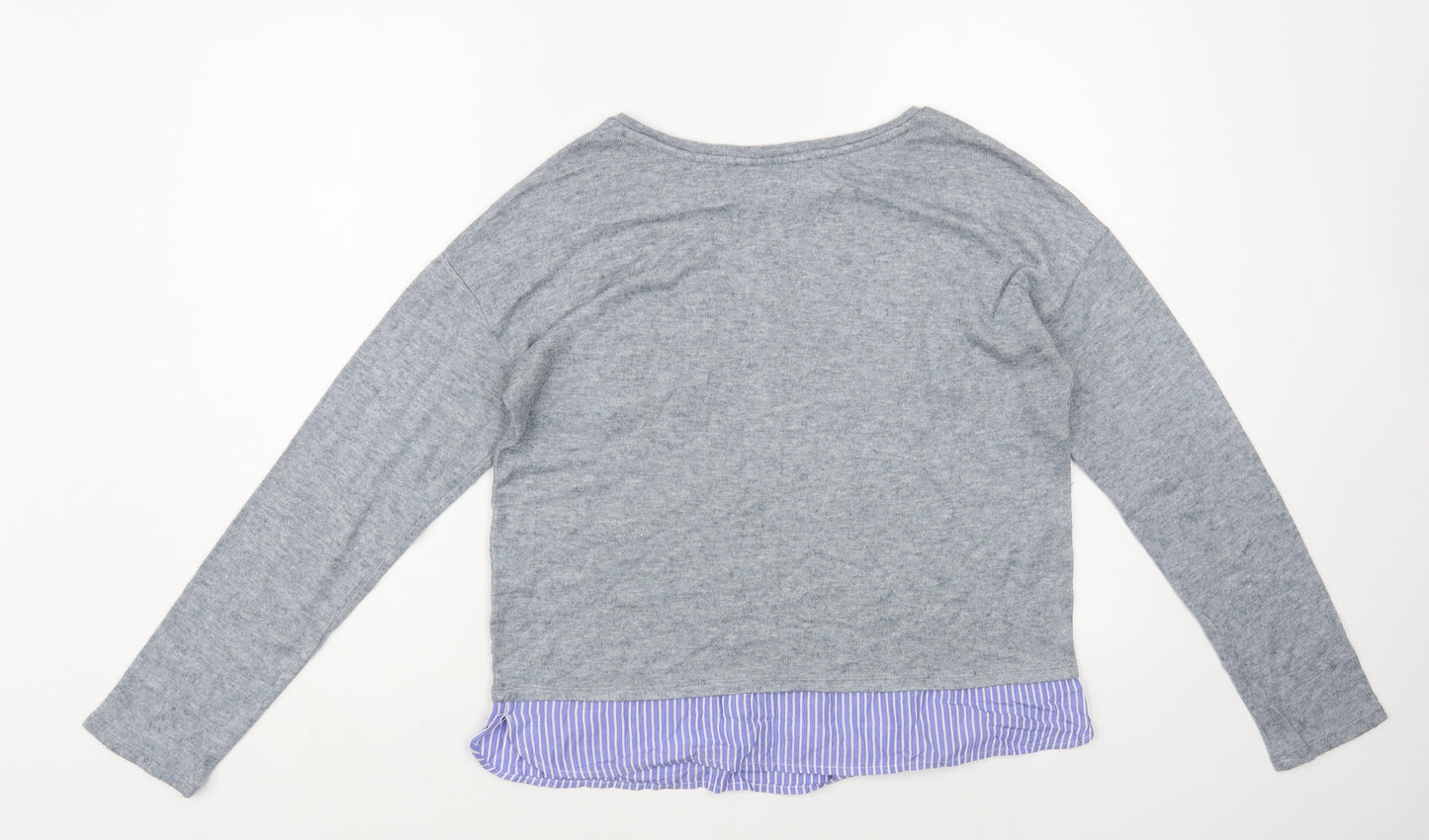 Womens UK Size M Springfield Grey Pullover Jumper