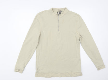 Womens UK Size M ASOS Beige Pullover Sweatshirt