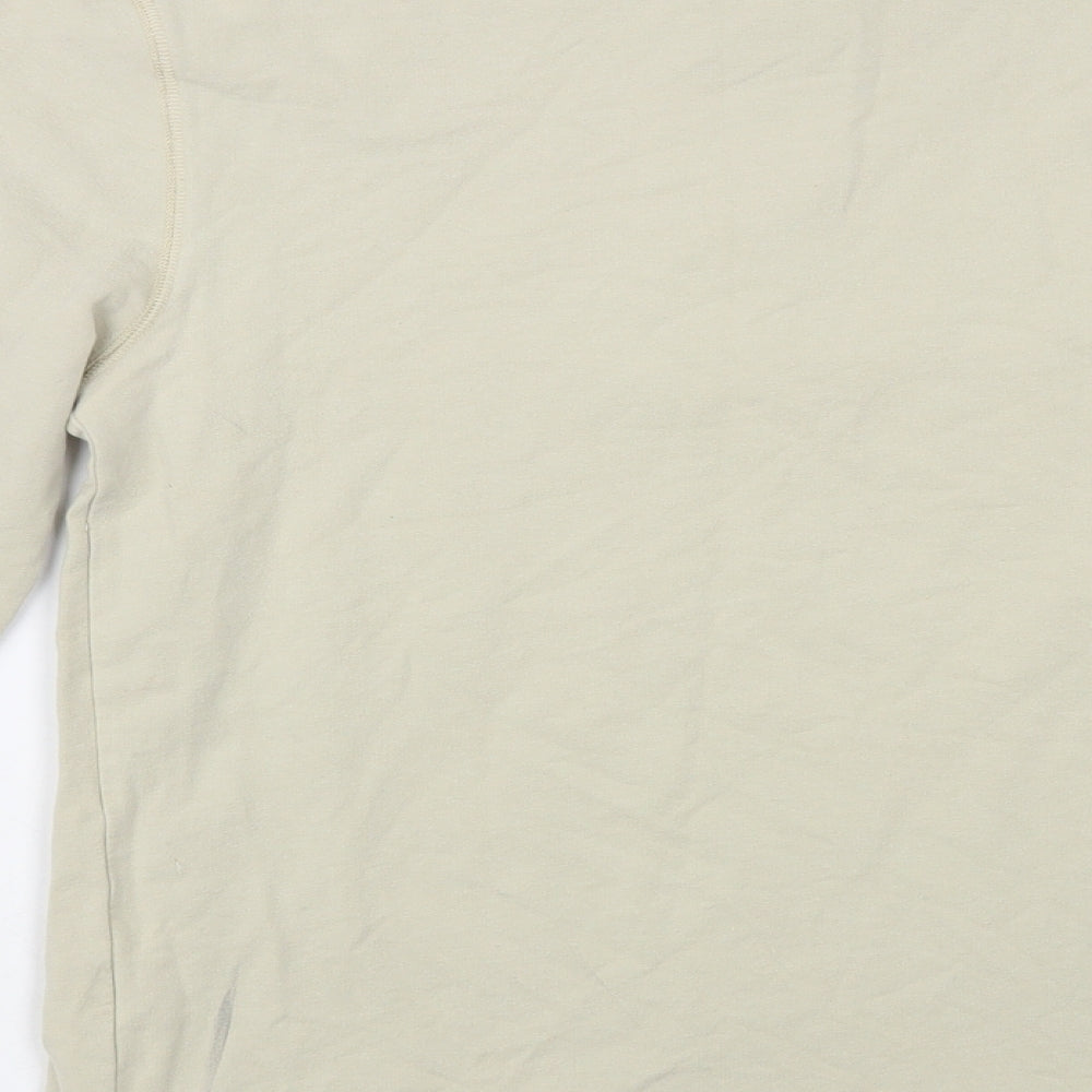 Womens UK Size M ASOS Beige Pullover Sweatshirt