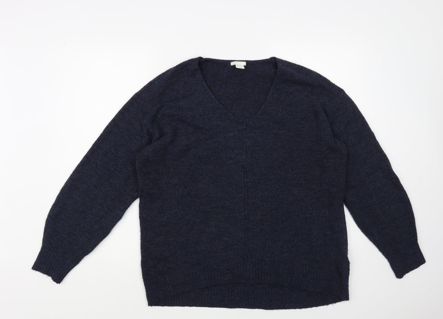 Womens UK Size S H&M Blue Pullover Jumper