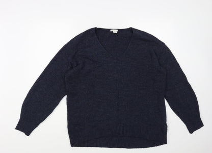 Womens UK Size S H&M Blue Pullover Jumper