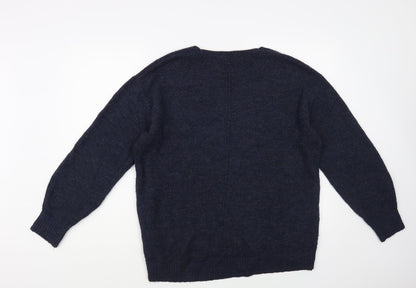 Womens UK Size S H&M Blue Pullover Jumper