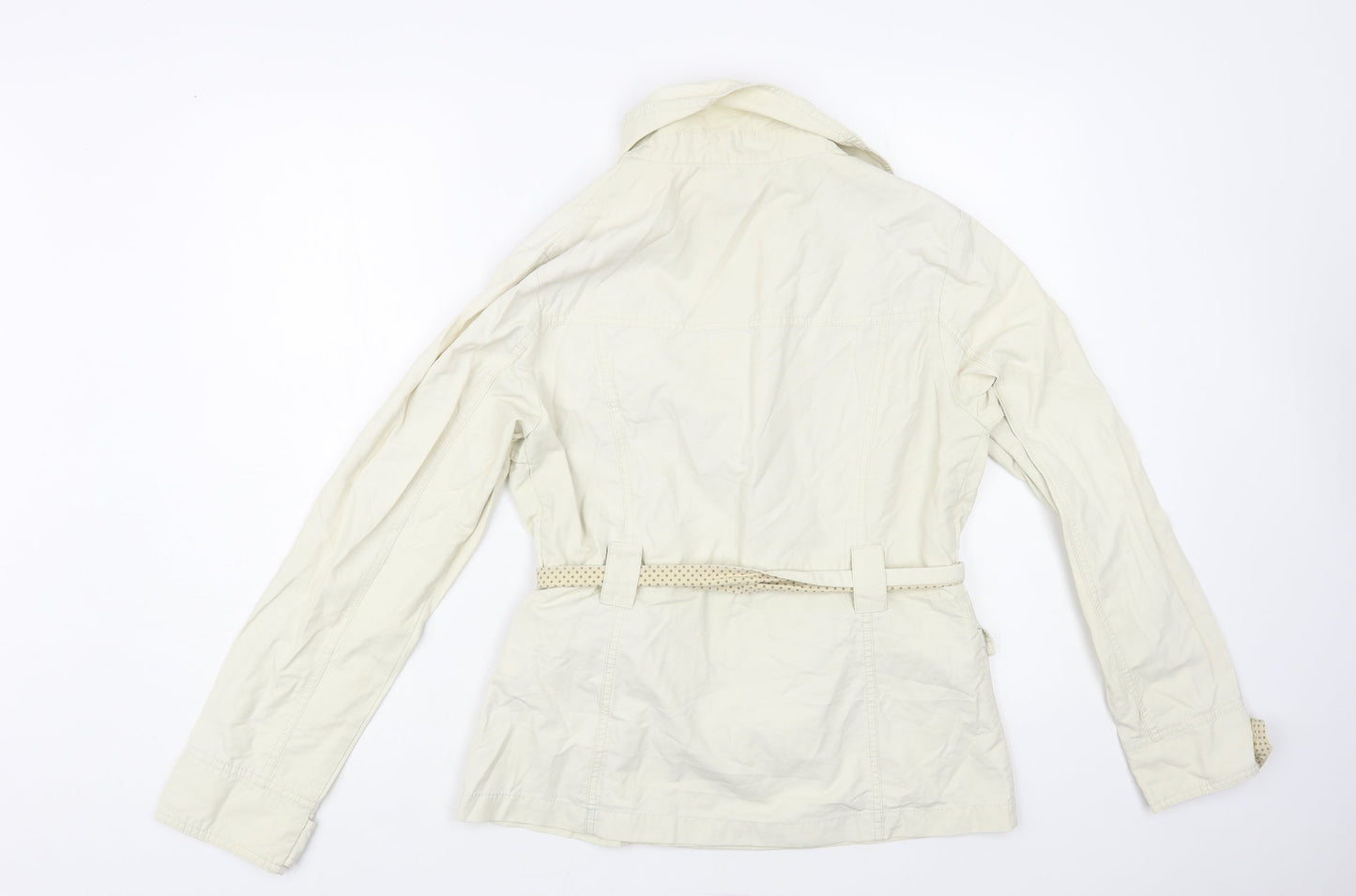 Womens UK Size 12 Be Beau Beige Pea Coat