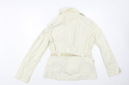 Womens UK Size 12 Be Beau Beige Pea Coat