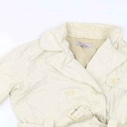 Womens UK Size 12 Be Beau Beige Pea Coat
