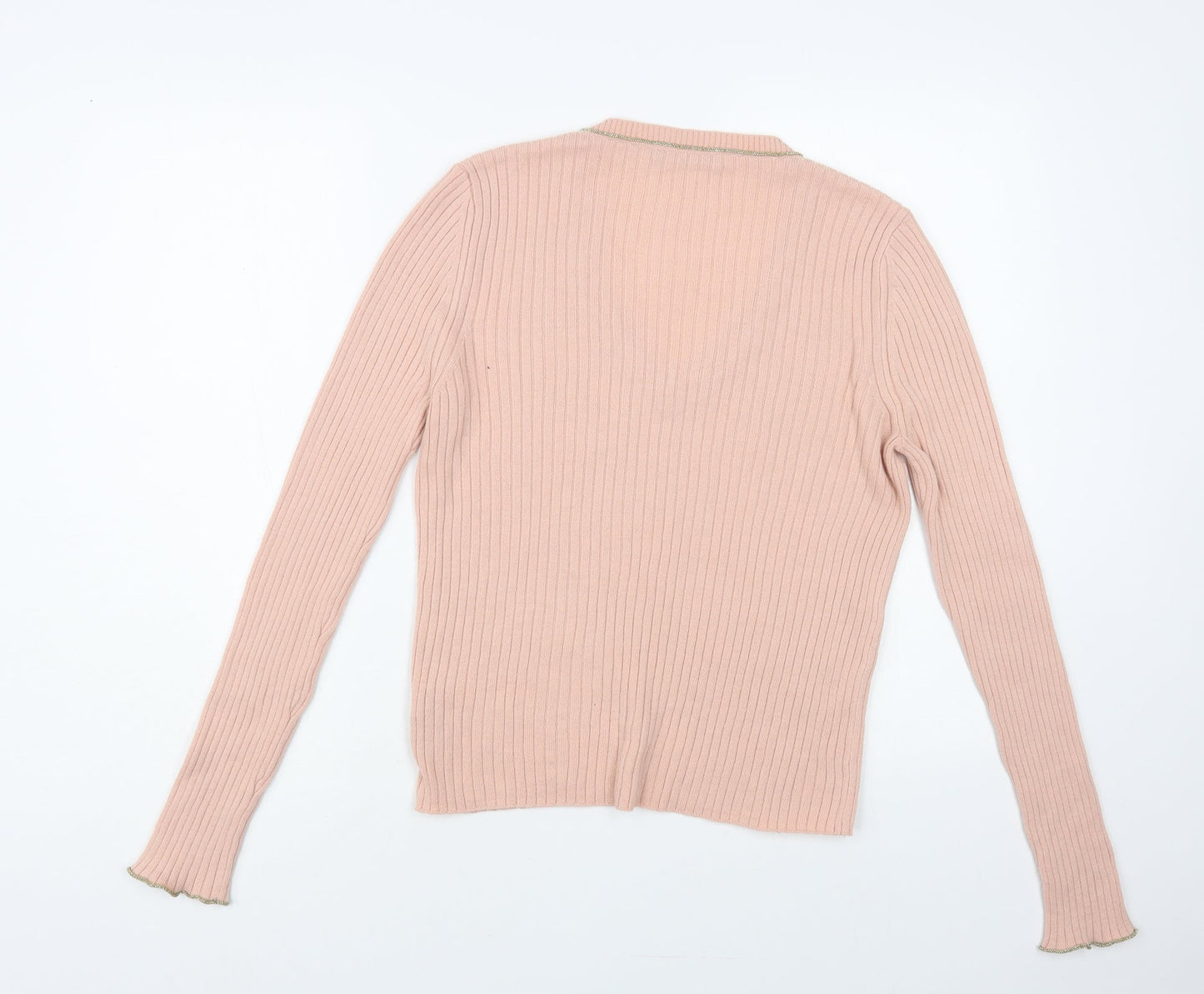 Womens UK Size 12 Marks and Spencer Pink Pullover Jumper