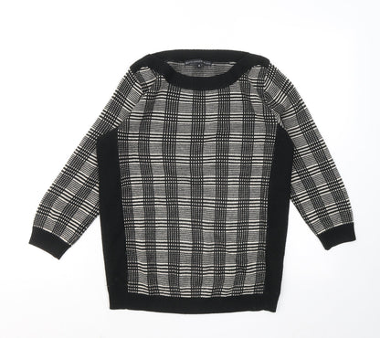Womens UK Size 8 Betty Jackson Black Black Pullover Jumper
