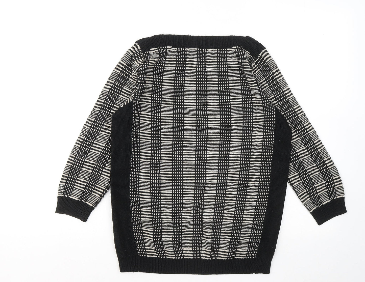 Womens UK Size 8 Betty Jackson Black Black Pullover Jumper