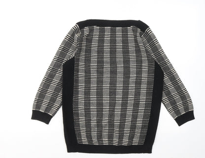 Womens UK Size 8 Betty Jackson Black Black Pullover Jumper