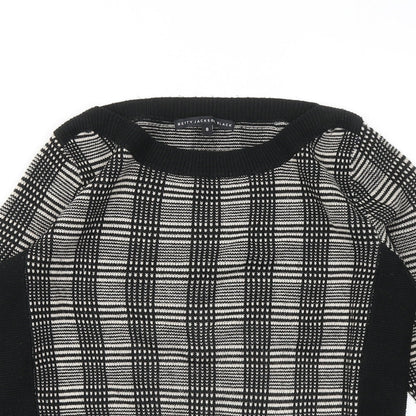 Womens UK Size 8 Betty Jackson Black Black Pullover Jumper