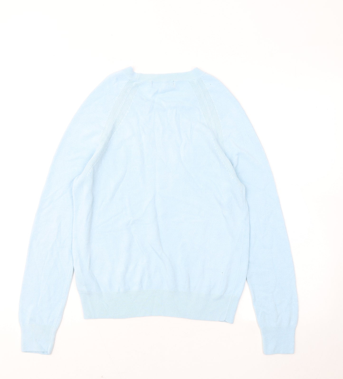 Womens UK Size 8 Marks and Spencer Blue Pullover Jumper