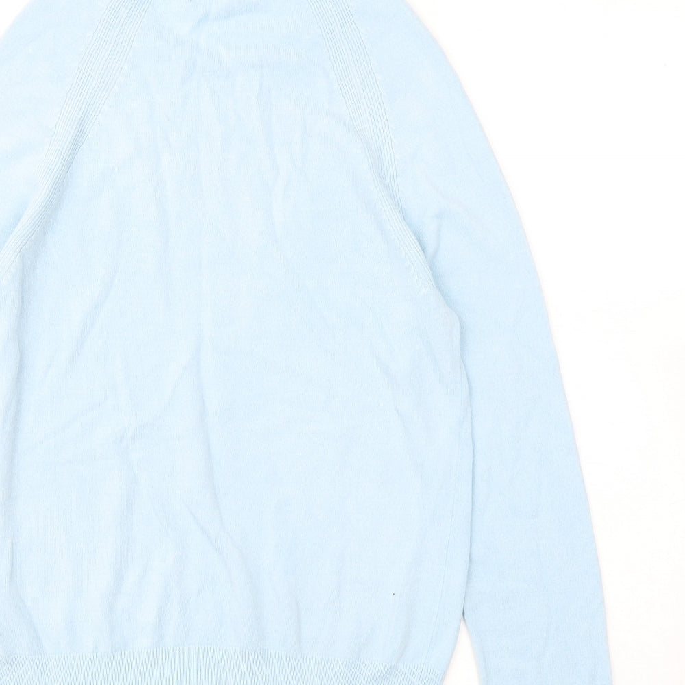 Womens UK Size 8 Marks and Spencer Blue Pullover Jumper