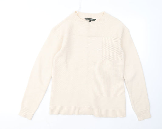 Womens UK Size 10 Bonmarché Beige Pullover Jumper
