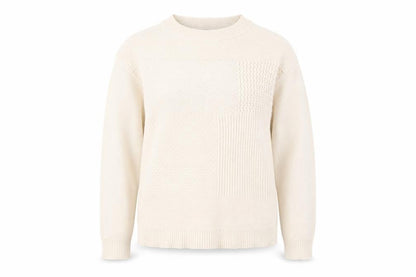 Womens UK Size 10 Bonmarché Beige Pullover Jumper