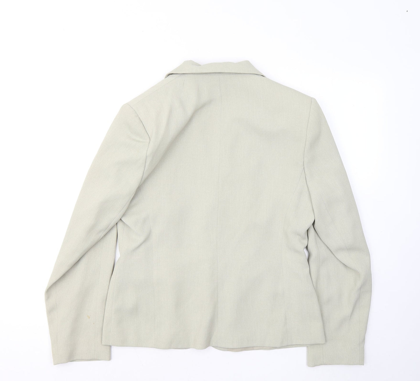 George Womens Green Jacket Blazer Size 12