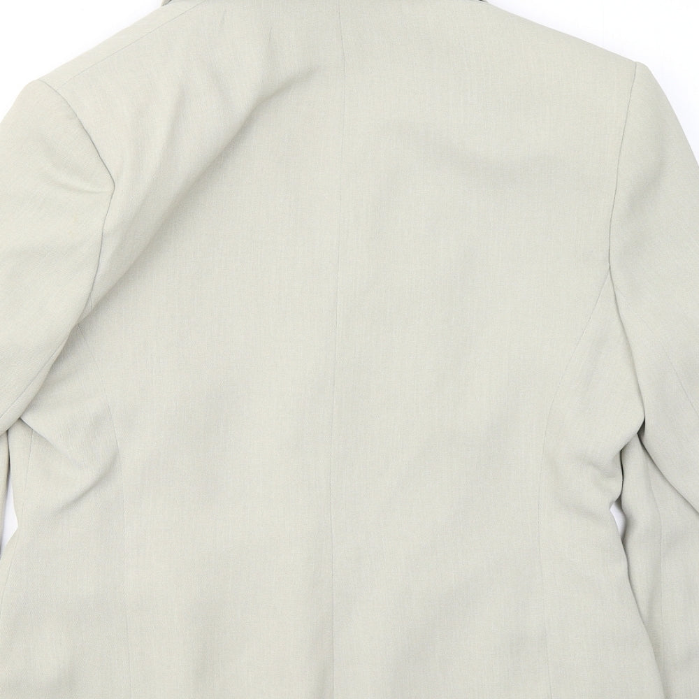 George Womens Green Jacket Blazer Size 12