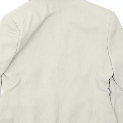 George Womens Green Jacket Blazer Size 12