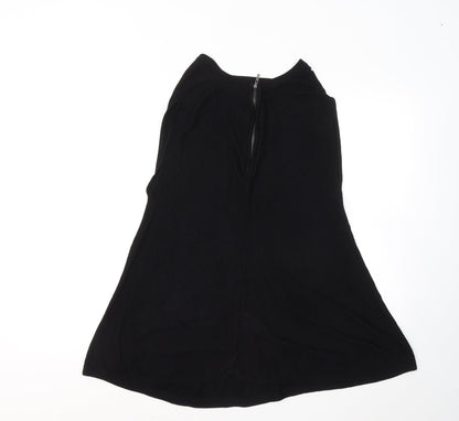Womens UK Size 10 Atmosphere Black Basic Tank