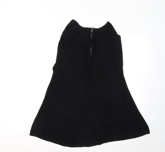 Womens UK Size 10 Atmosphere Black Basic Tank