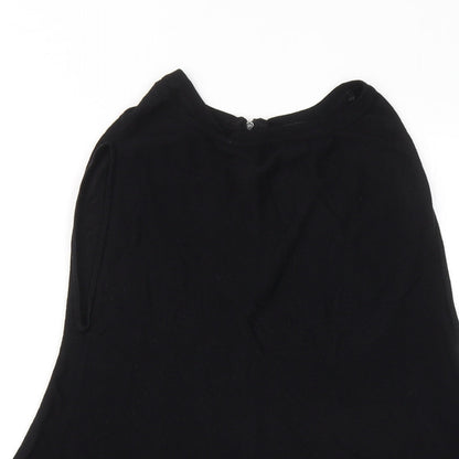 Womens UK Size 10 Atmosphere Black Basic Tank