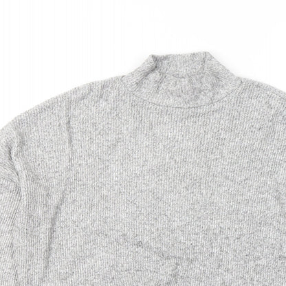 Womens UK Size 12 Topshop Grey Pullover Jumper