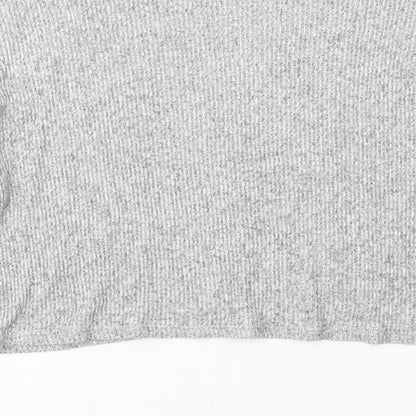 Womens UK Size 12 Topshop Grey Pullover Jumper